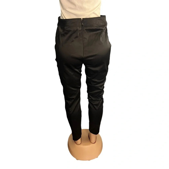 Bebe Black Tiana Black High Waisted Skinny Pants - Picture 5 of 9